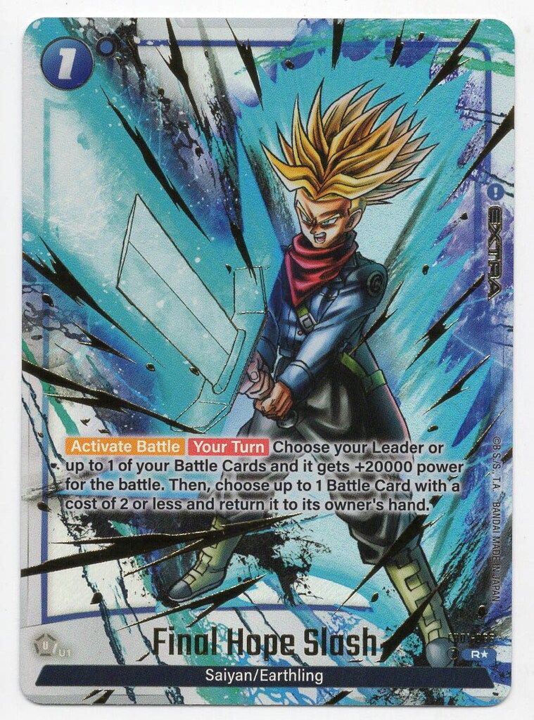 DBFW】(FB02烈火の闘気収録)ファイナルホープスラッシュ【R