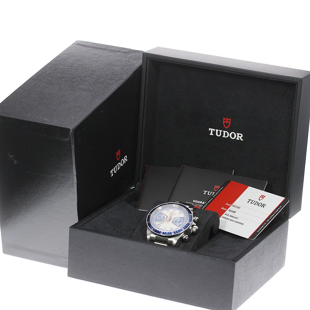 チュードル TUDOR 70330B ヘリテージ クロノ クロノグラフ 自動巻き 