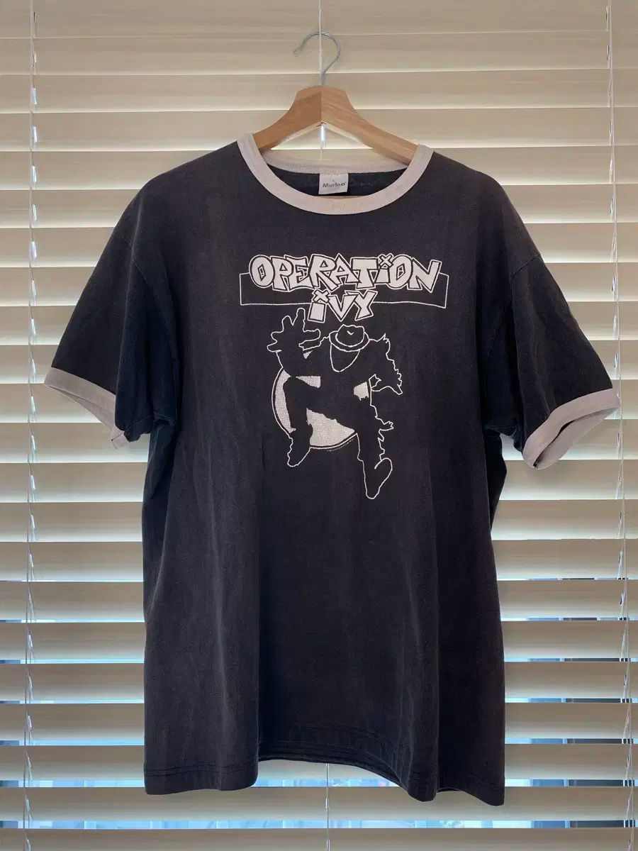 L 80s アイビー作戦 Operation Ivy ヴィンテージ リンガー Tシャツ