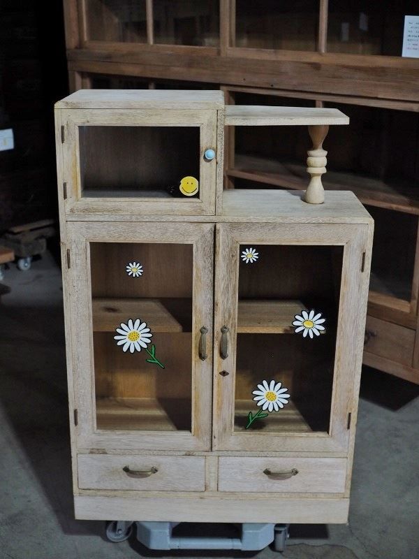 李朝家具 李朝箪笥 バンダジ 木製収納箱 木箱 彫刻 民芸 古家具 中国