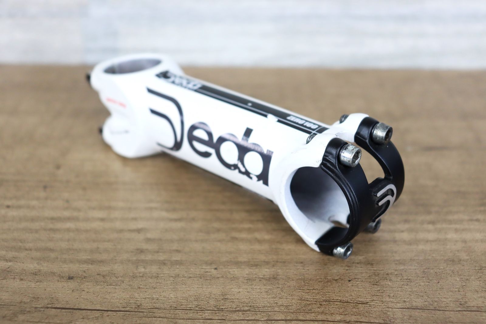 S40　Deda ELEMENTI ZERO100 SERVIZIO CORSE　デダ　エレメンティ　ゼロ100　120ｍｍ　82　Φ31.7　アルミ　ステム　ホワイト　cicli17