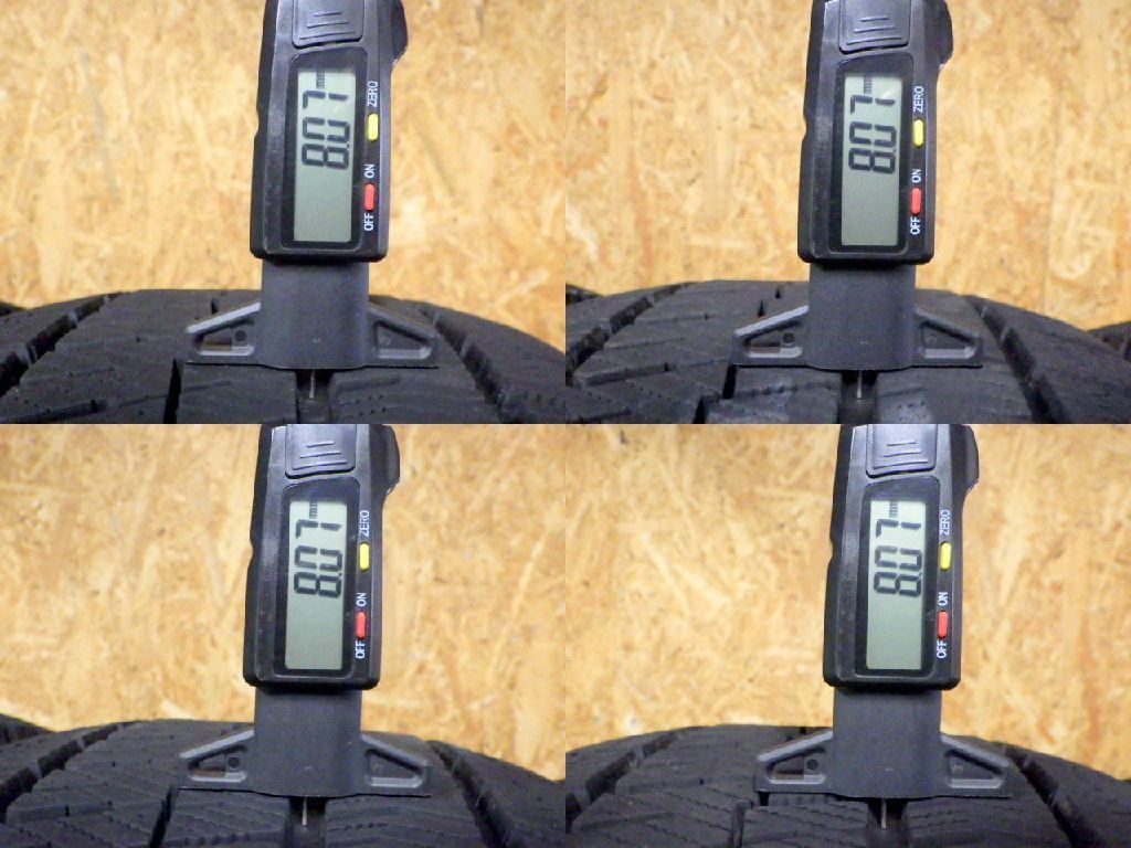 SP590 F◆ ● 製造 8部山●BS BLIZZAK VRX2●215 55R17●4本