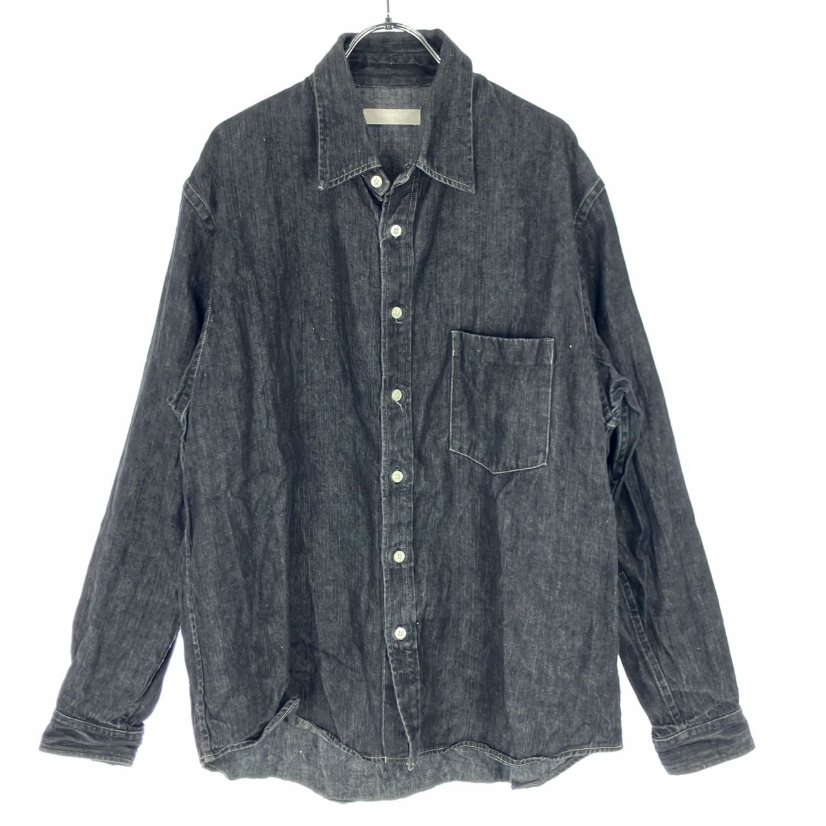 専用ネストローブ【nest Robe CONFECT】インディゴ染めリネンシャツ nest Robe 】 深い藍色が美しいインディゴ染めアイテムが