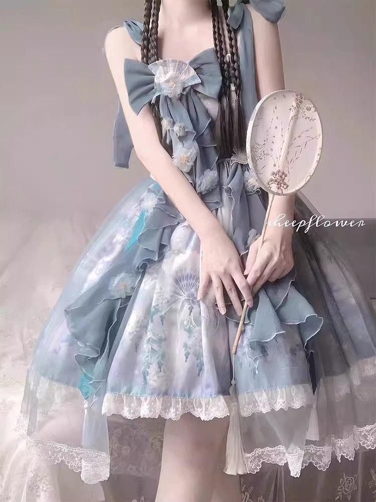 LT-67 豪華姫系 lolita 可愛 レトロ風 オリジナル 洋服 ロリータ