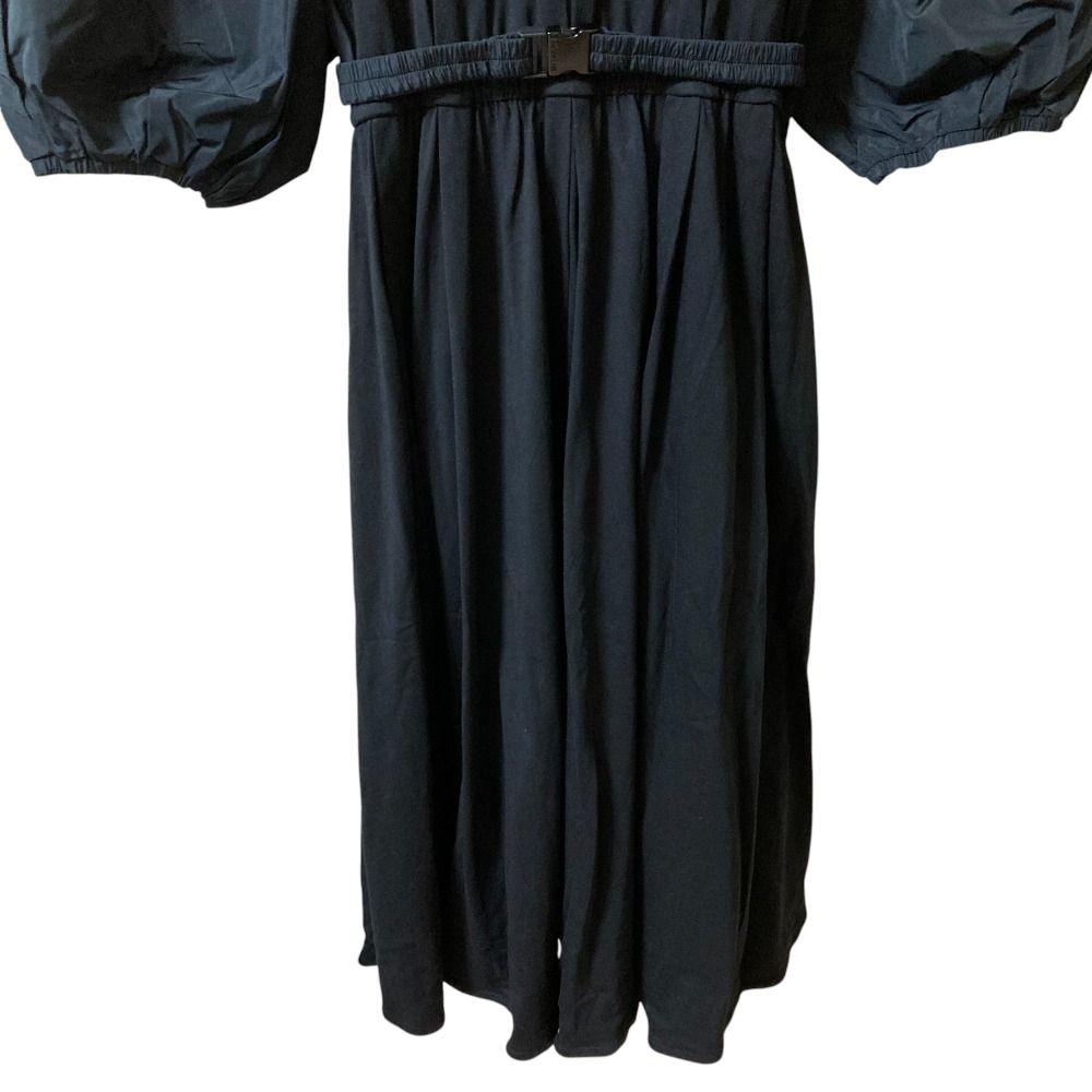 良品 22SS MONCLER モンクレール LS DRESS ベルト付きワンピース  