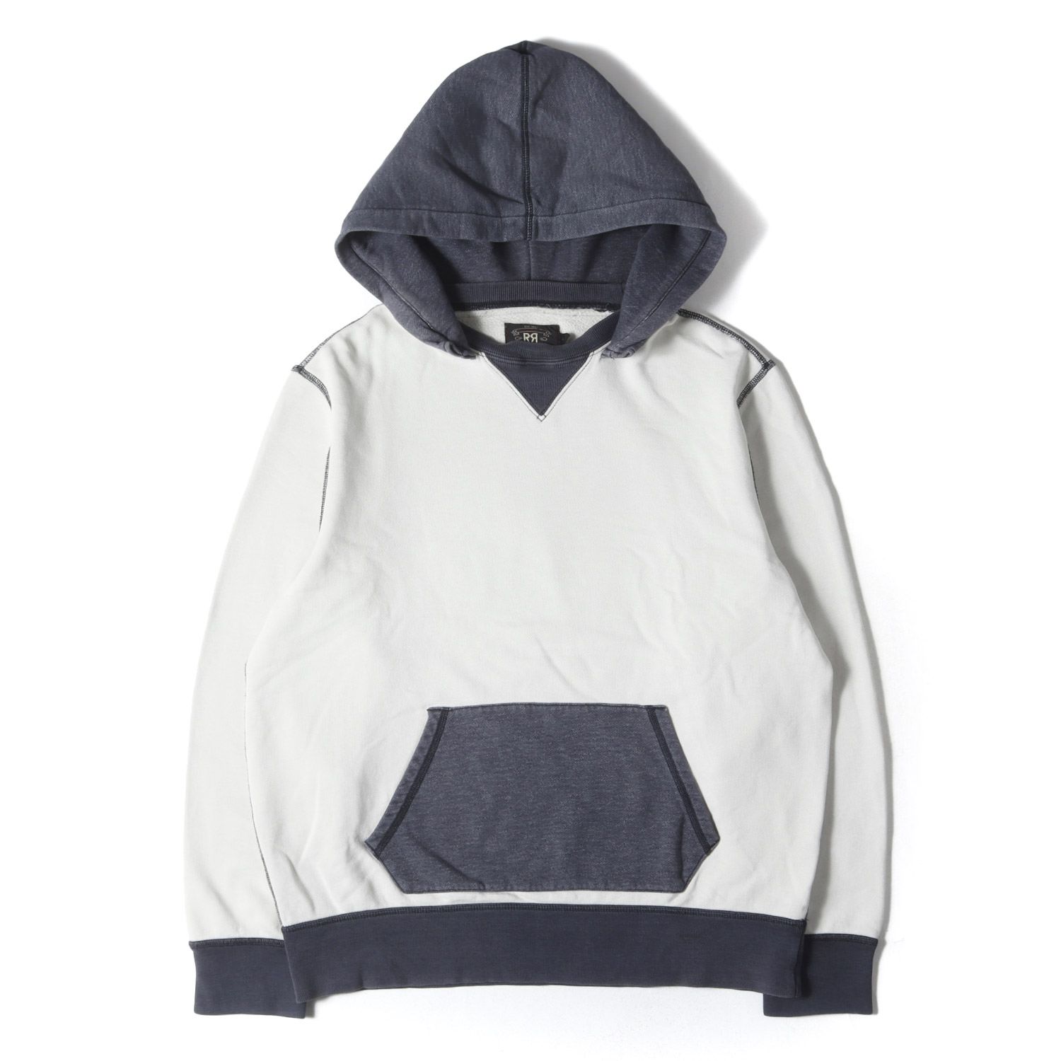 Ralph RRL ステンシル入り 後付けパーカー ラルフローレン Lauren 