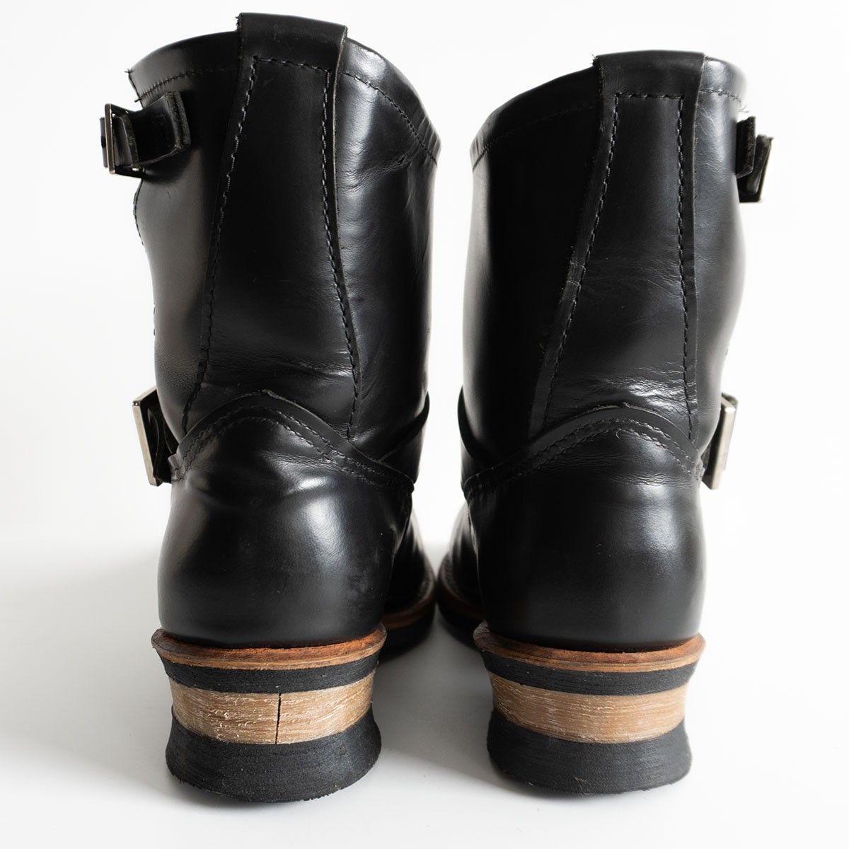 レッドウィング　エンジニアブーツ　ショートD 2976 ブラック　USA7 RED WING レッドウィング 2976 SHORT ENGINEER ショート