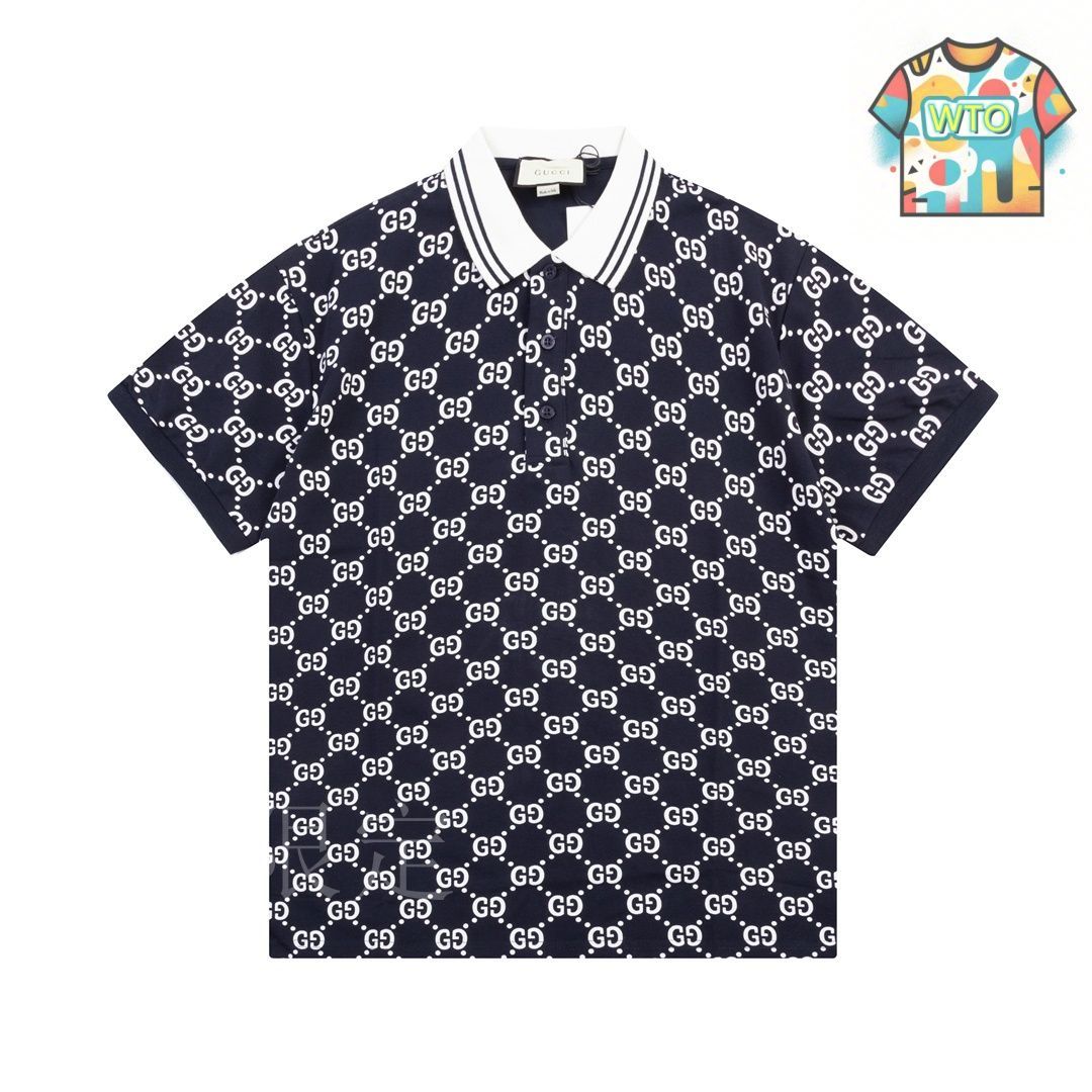 グッチ　ポロシャツ Cotton polo shirt in Gucci Rosso Ancora red | GUCCI® US