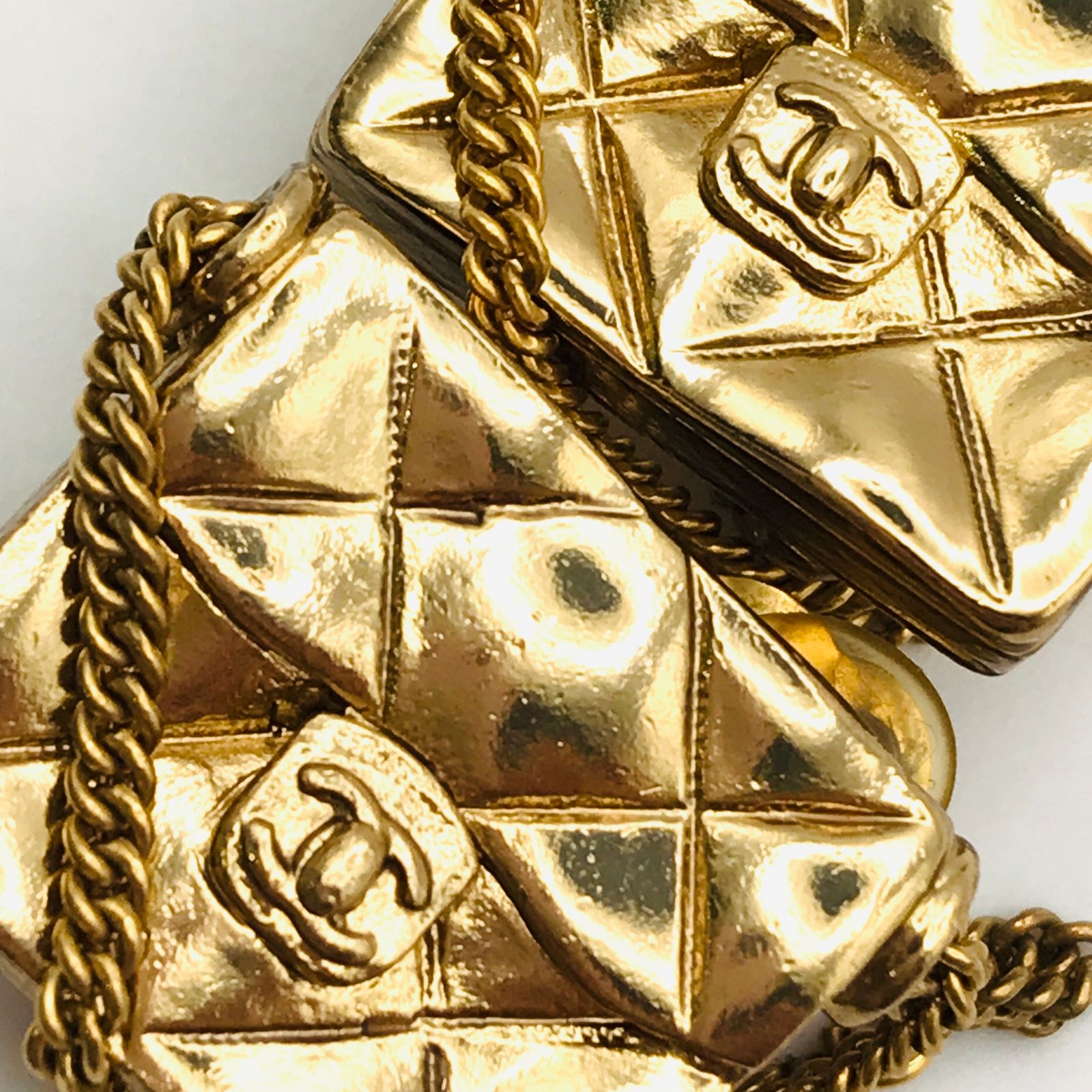 CHANEL シャネル ココマーク マトラッセ バッグ モチーフ ヴィンテージ