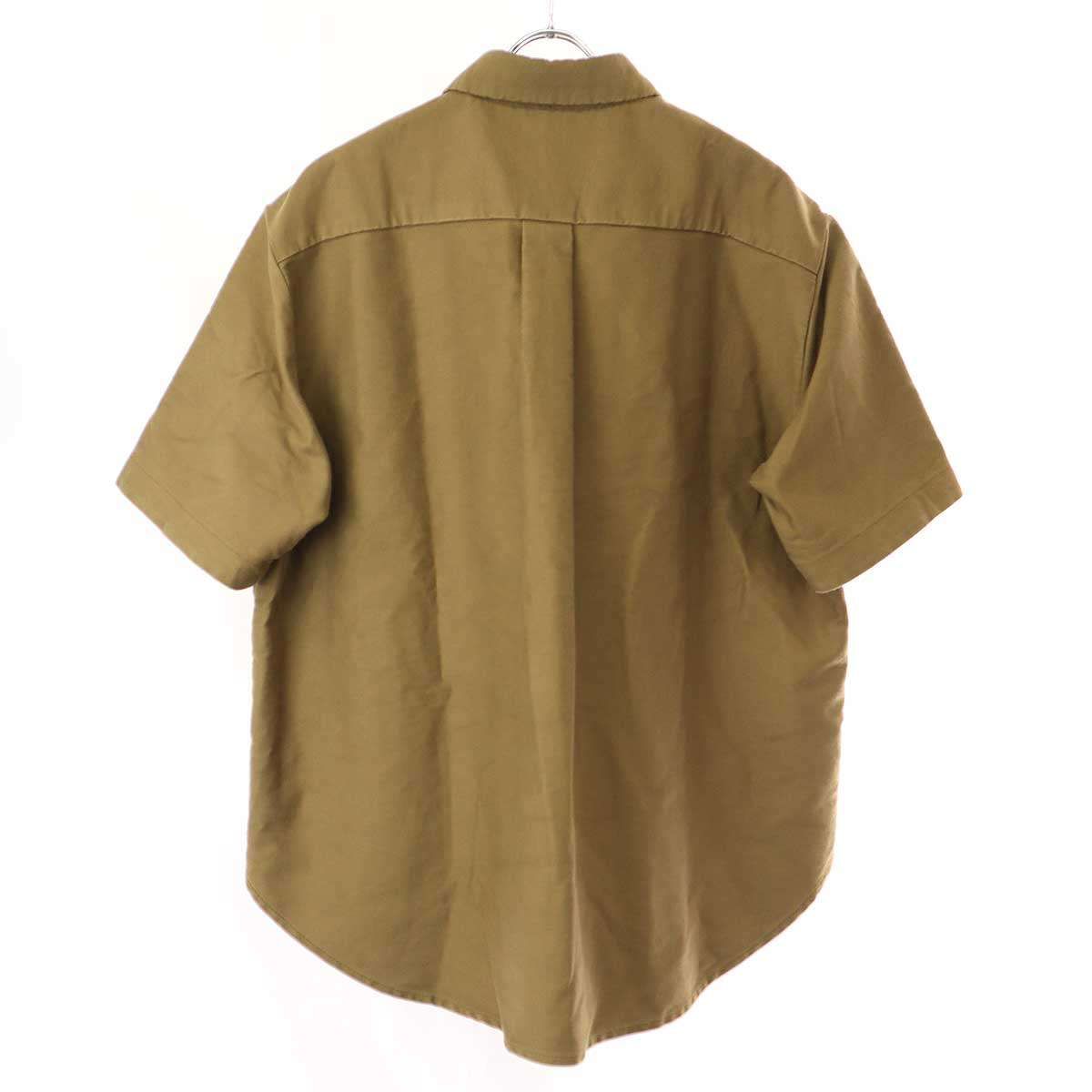 sacai サカイ 24SS Moleskin Shirt ショートスリーブモールスキン