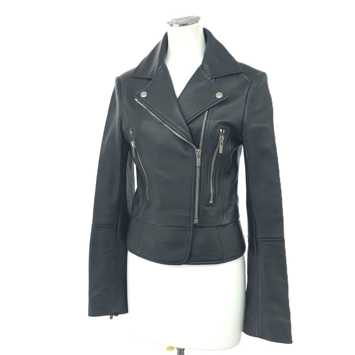 BALENCIAGA ライダースジャケット BALENCIAGA デニム切替ライダースジャケット 46 | MLS