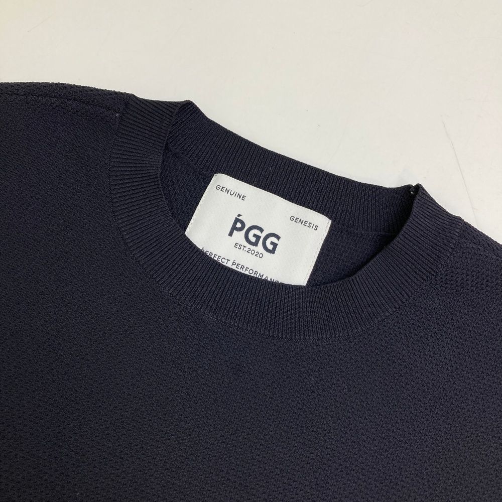 サイズ：1 PGG PEARLY GATES パーリーゲイツ 2024年モデル ニットセーター  ネイビー系 [240101480727] ゴルフウェア レディース ストスト サイズ：1 PGG PEARLY GATES パーリーゲイツ 2024年モデル