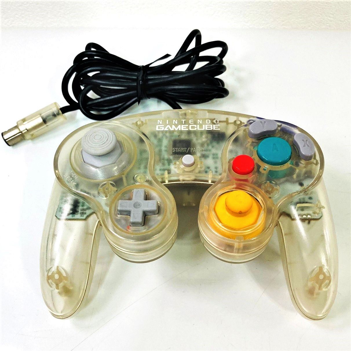 任天堂 GC GAMECUBE コントローラー クリア 後期型 DOL-003 ゲーム ...