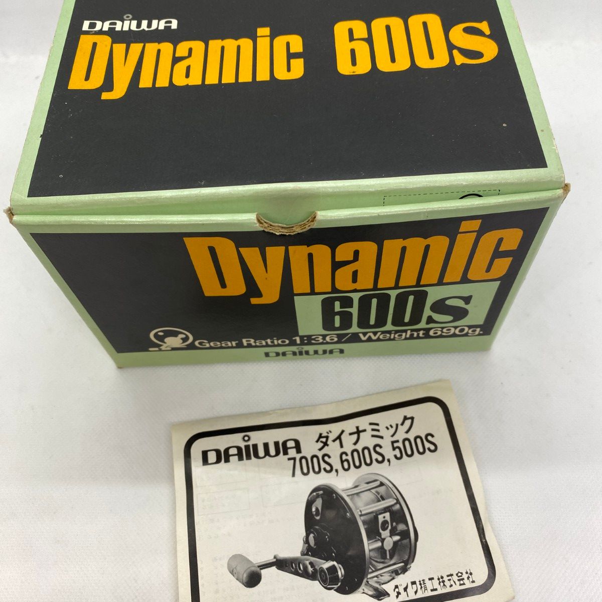 ΨΨDAIWA ダイワ 両軸リール ダイナミック600S 程度B 箱付 - メルカリ