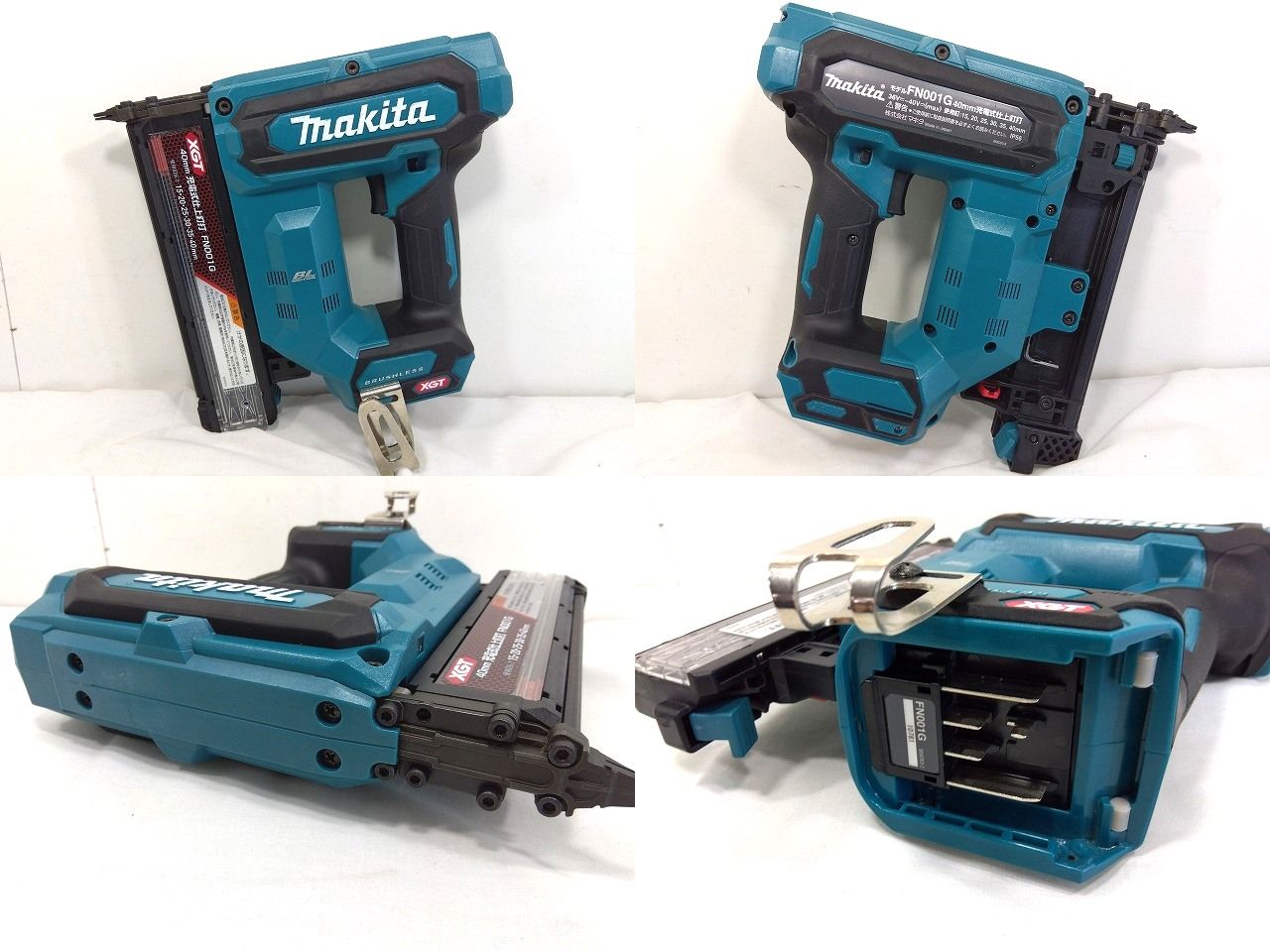 s25g-658x【中古】makita ﾏｷﾀ 40V 40mm 充電式 仕上釘打 FN001G