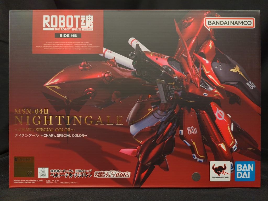 BANDAI SPIRITS ROBOT魂 u003cSIDE MSu003e ナイチンゲール -CHAR's SPECIAL COLOR-