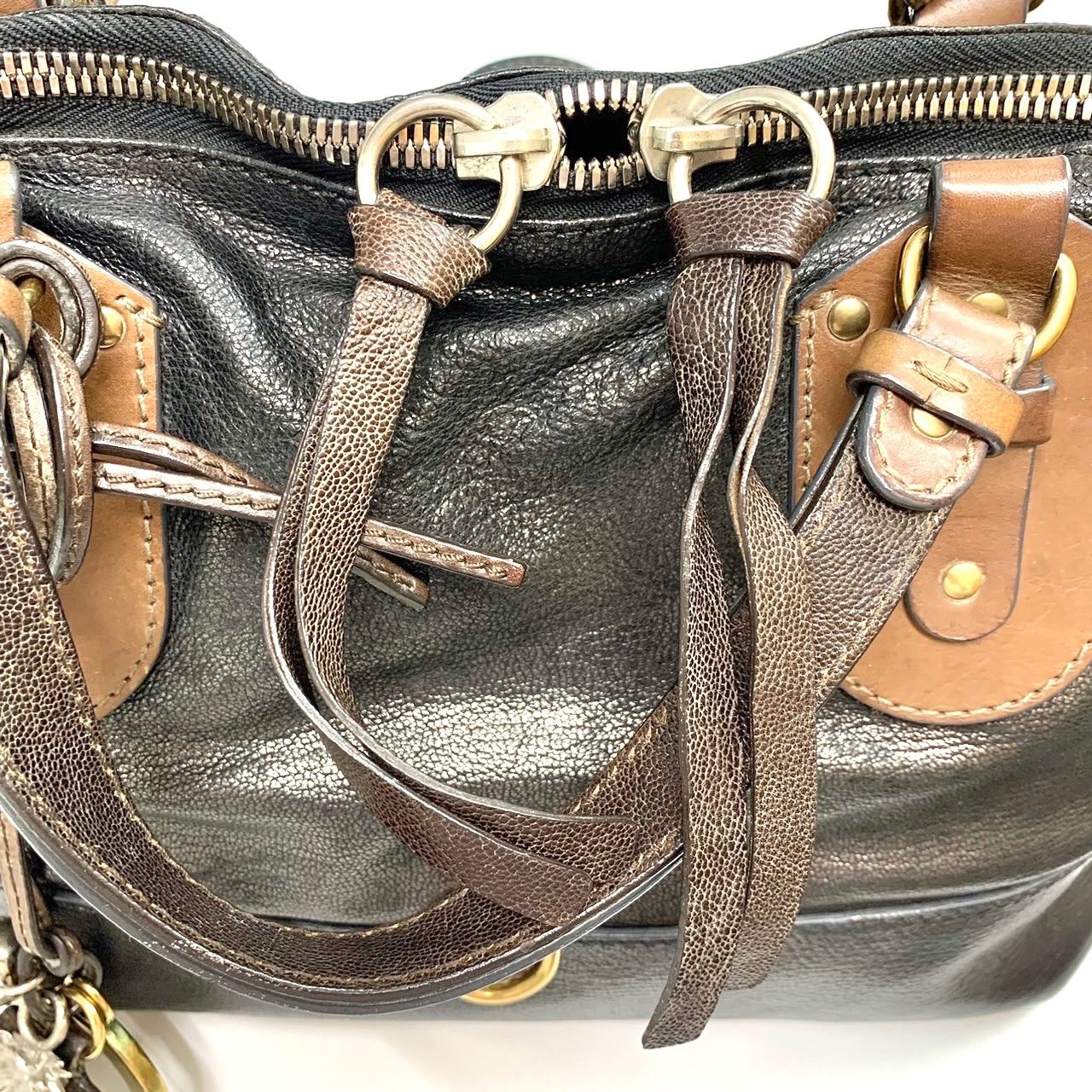 上美品⭐️Chloe クロエ】 Keralaケララ ハンドバッグ レザー ブラック 
