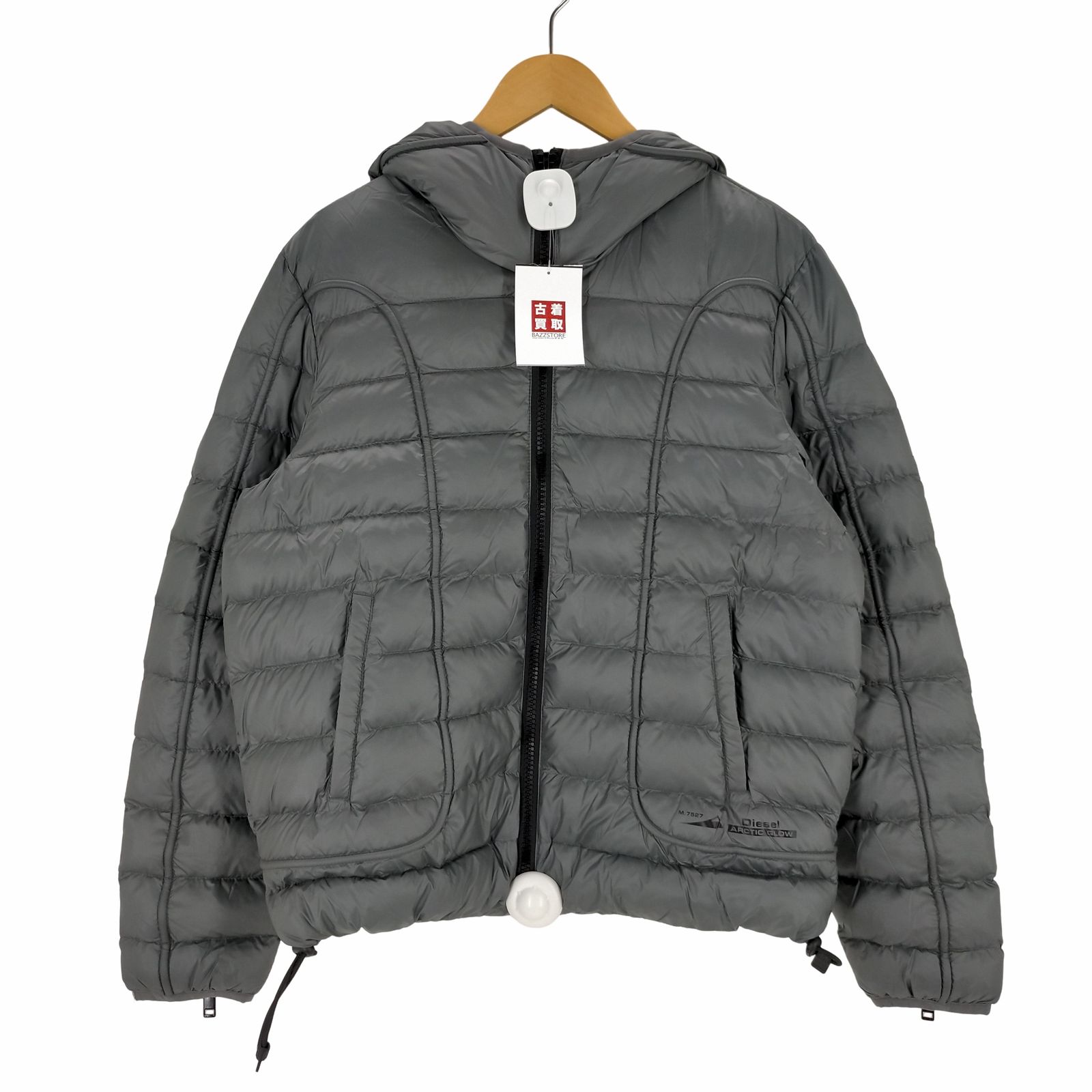 ディーゼル DIESEL 3M THINSULATE 高機能中綿入り 軽量 中厚 ショート丈 ブルゾン メンズ JPN：S 