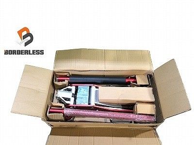 MASADA マサダ アルミジャッキ SJ-20AL ハンドル付 荷重2ton 2000kg 油圧式 低床型 ガレージジャッキ フロアジャッキ114214