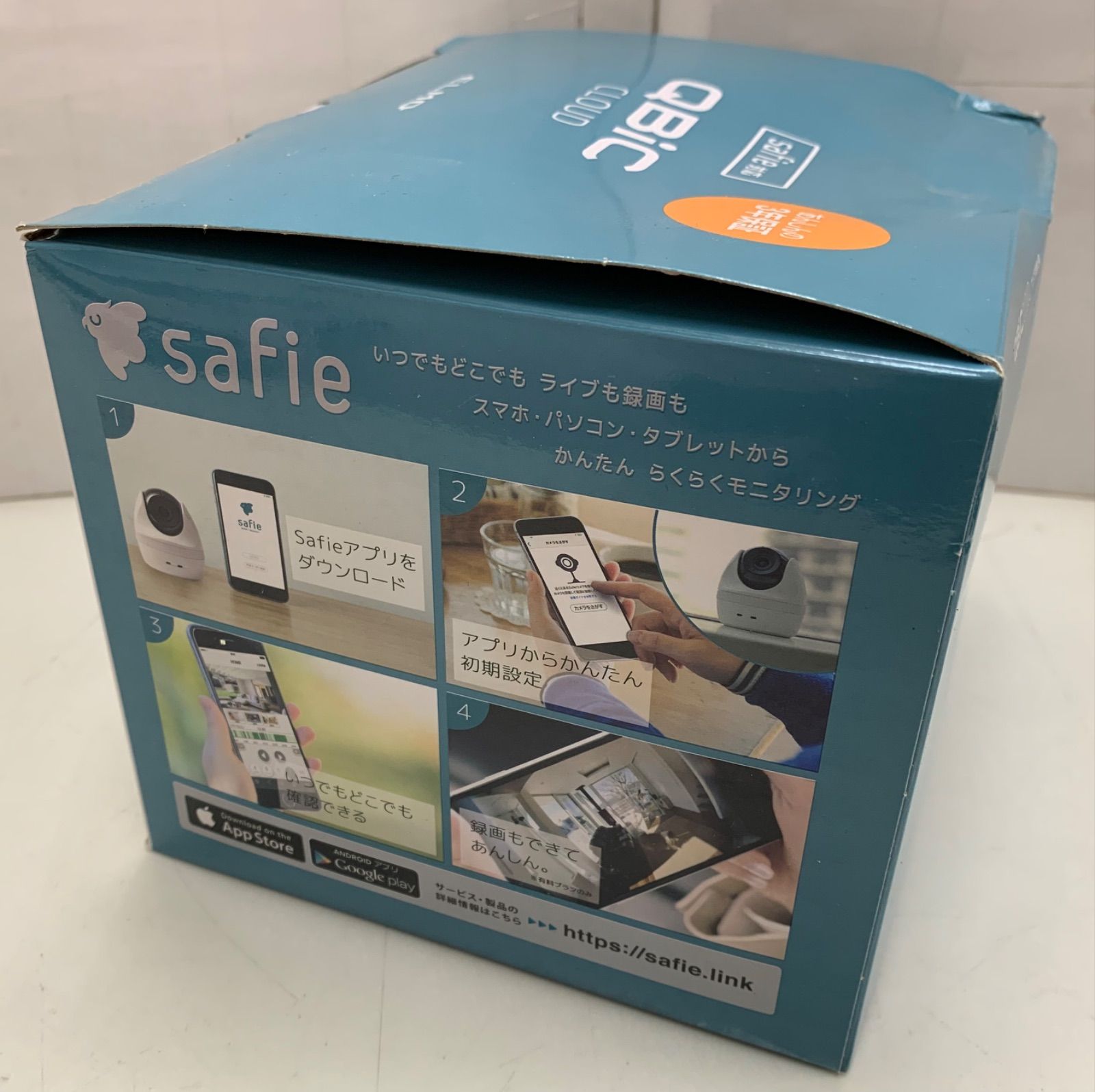 ◇防犯カメラ ELMO QBiC CLOUD ギガらくカメラ 屋内用 見守りカメラ