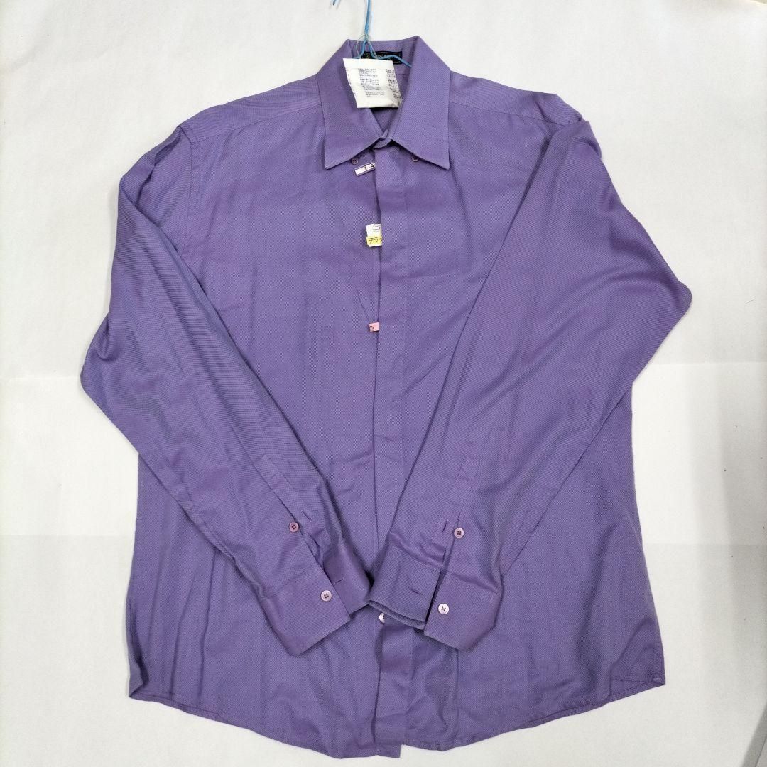 VERSACE 紫色のシャツ-eastgate.mk