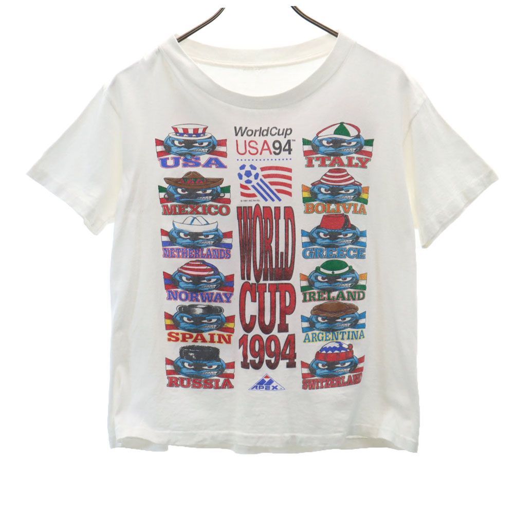 WORLD CUP 1994 90s オールド 半袖 Tシャツ ホワイト ワールドカップ