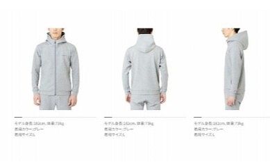  SWEAT HOODY WJ 013 V グレー XS その他 ウェア