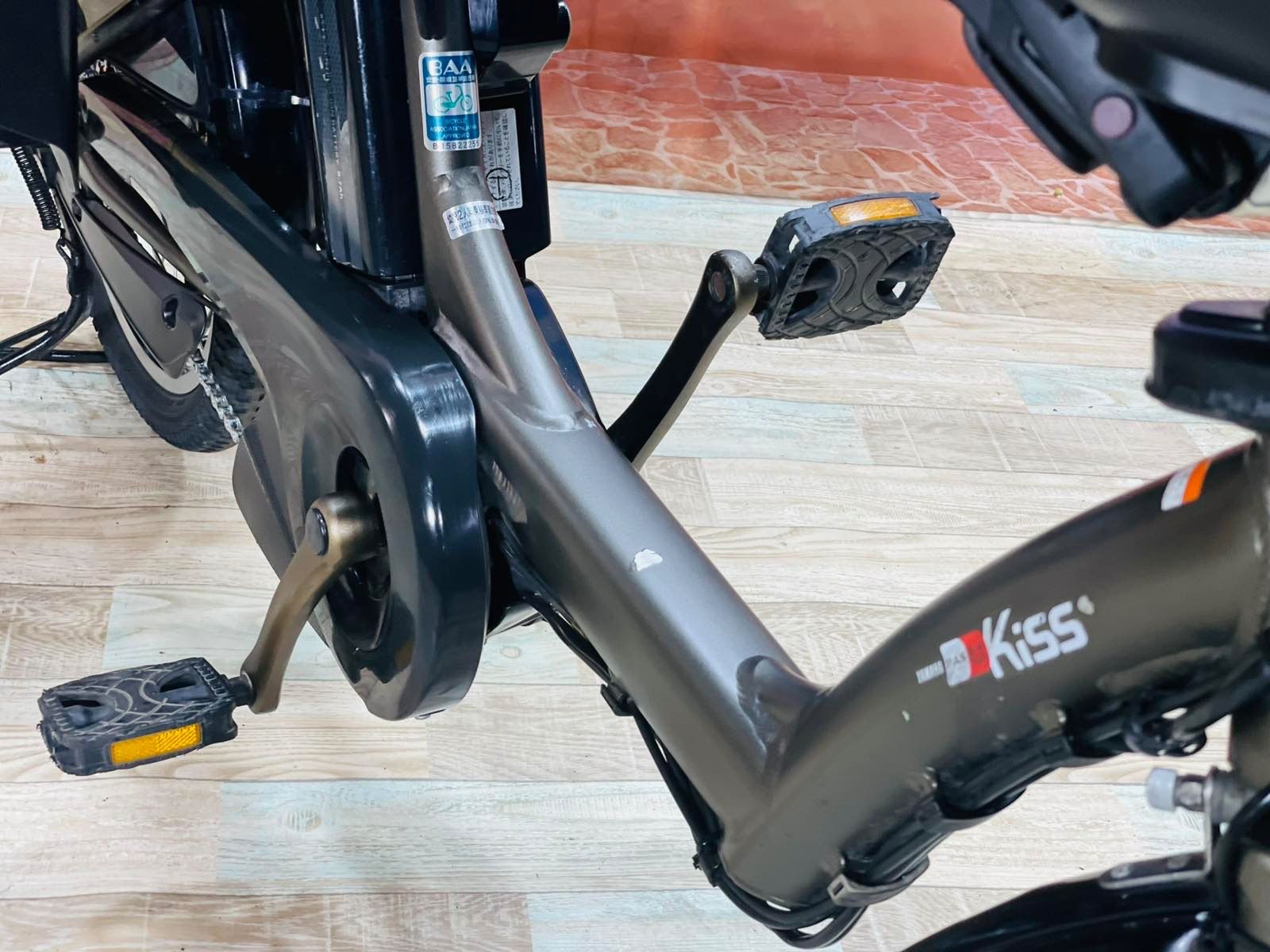 超破格！ヤマハパスキス ⭐️人気モデル！子供乗せ電動アシスト自転車Y2213 ヤマハ PAS Kiss mini un SP 2023 | 電動自転車の事ならイー