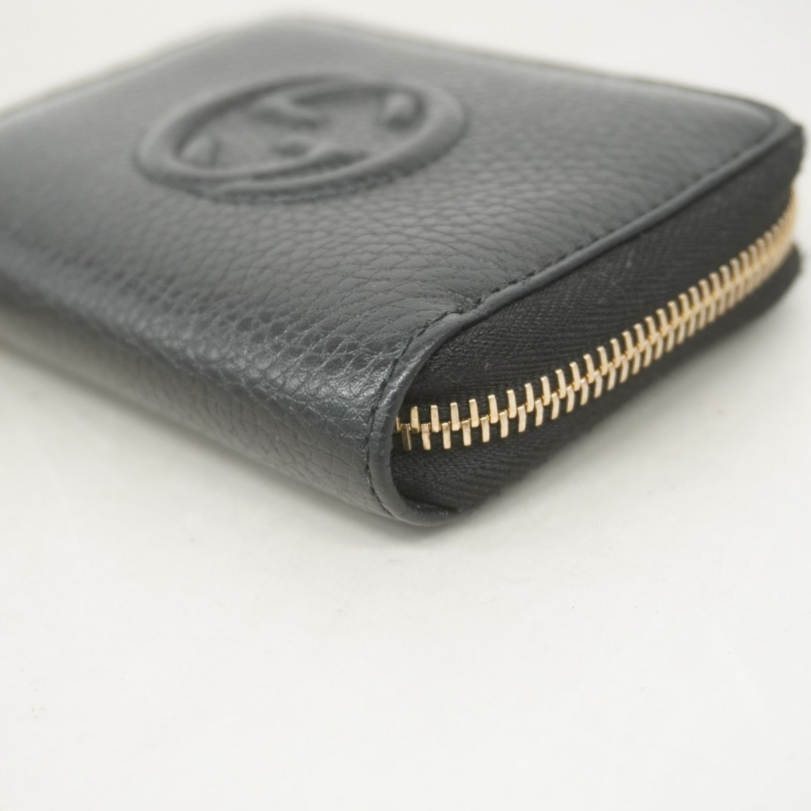 グッチ ソーホー 598209 レザー コインケース ブラック GUCCI(グッチ) 598209 A7M0G 1000 ソーホー コインパース レザー