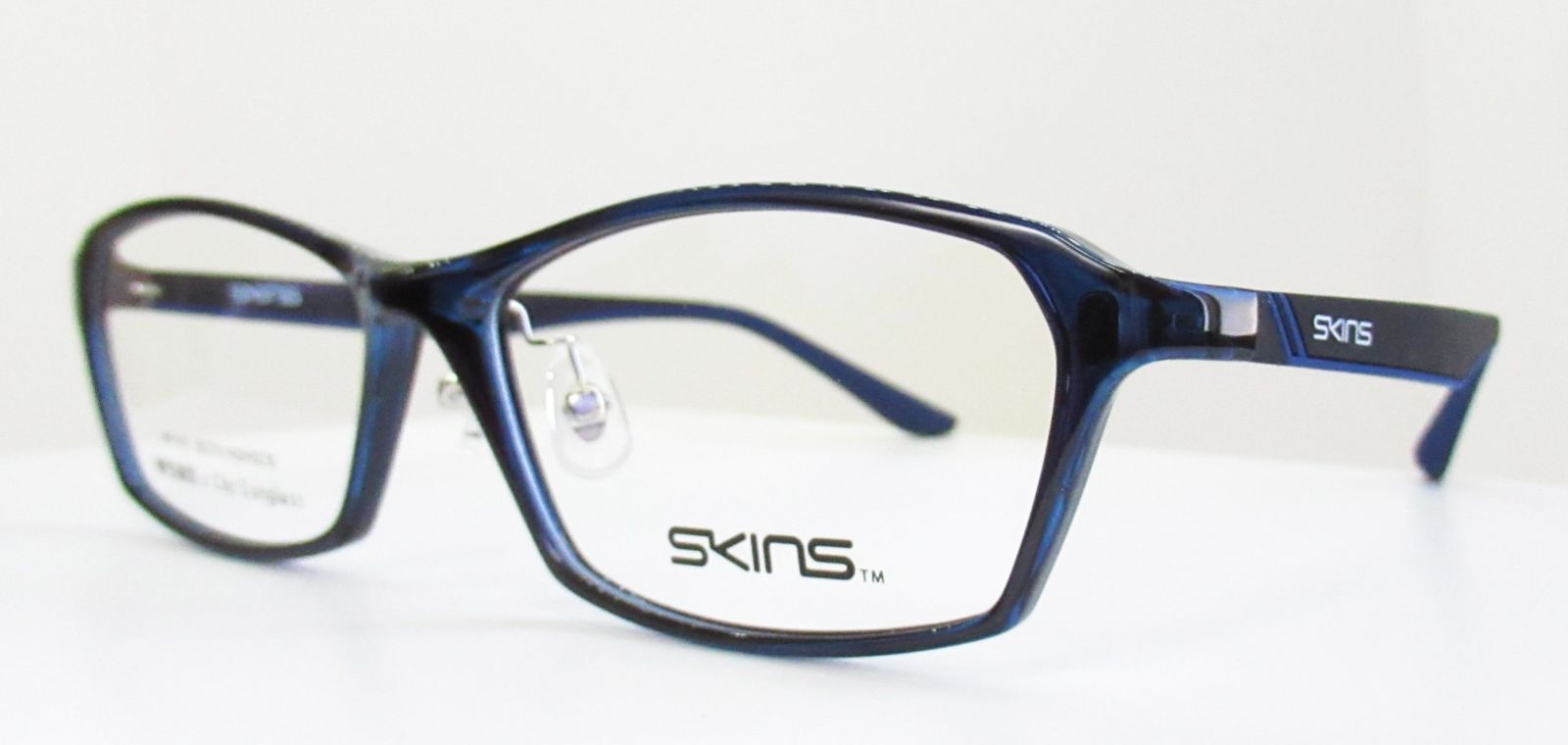 SKINS スキンズ◇クリップサングラス付 メガネフレーム SK-150-2
