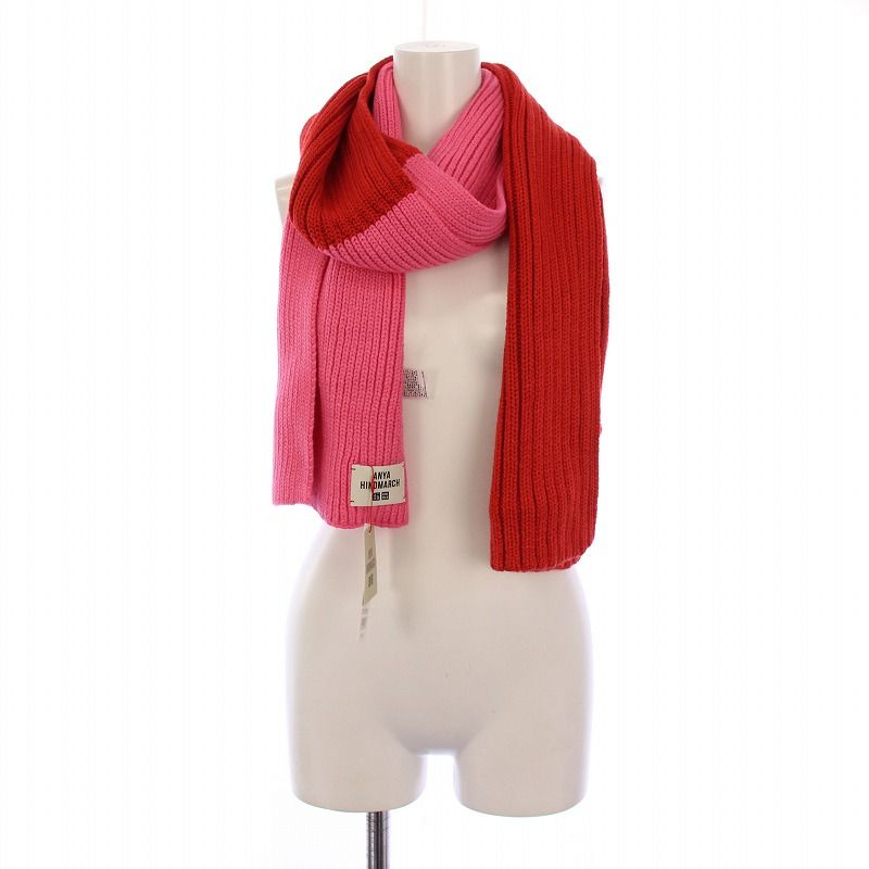 ANYA HINDMARCH ピンク セーターセット UNIQLO x ANYA HINDMARCH Cashmere crew neck sweater color
