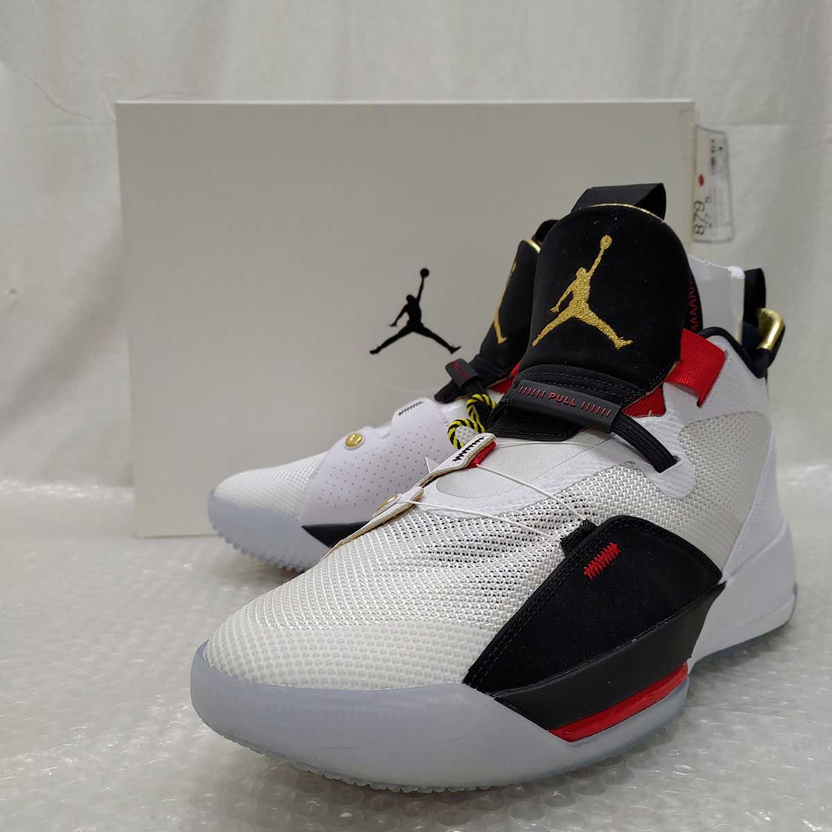 未使用】NIKE ナイキ AIR JORDAN XXXIII PF エアジョーダン ホワイト 