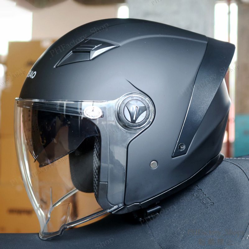 バイクヘルメット フルフェイス ヘルメット ダブルシールド ジェットヘルメット ハーフヘルメット 軽量 安全性 通気性 男女兼用 マットブラック A200