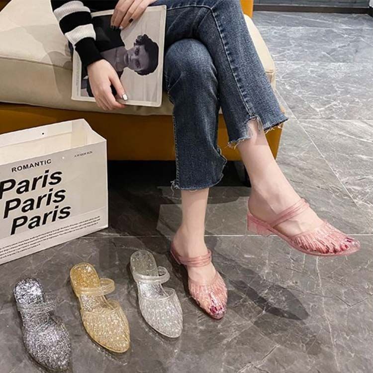 パンプス メッシュサンダル レディース フラットシューズ 軽量 