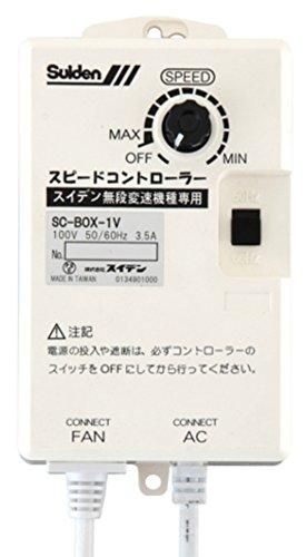 2営業日で発送 SCBOX2Vスイデン 工場扇用 SC-BOX-2V8590851