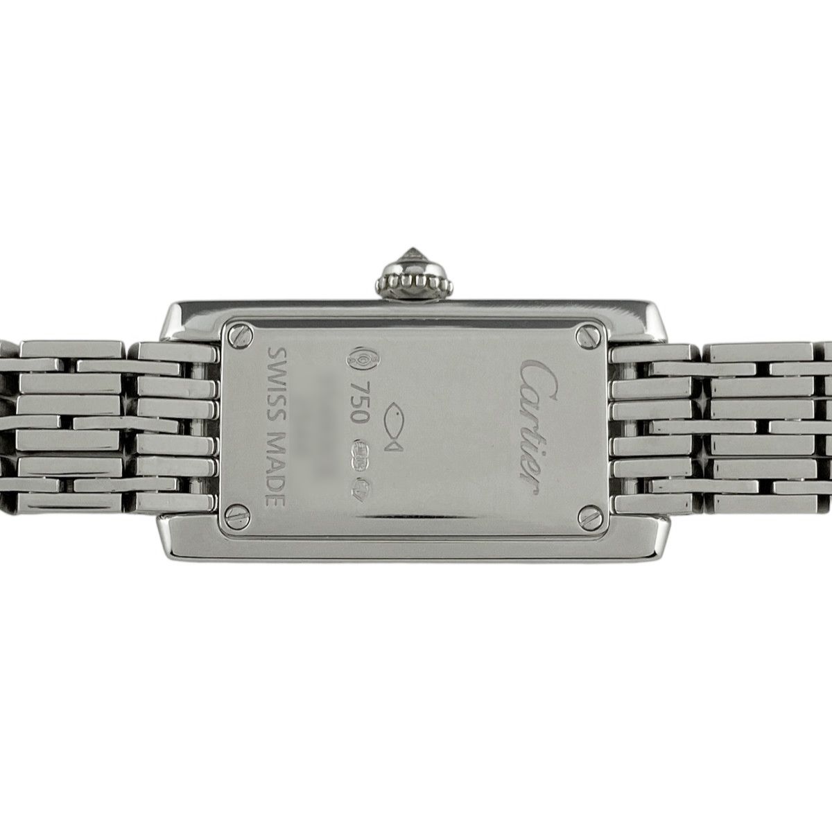 カルティエ タンクアロンジェラニエールSM WG/D WJ2003W3 WG クォーツ コメ兵｜カルティエ タンクアロンジェラニエールSM WG/D WJ2003W3 WG