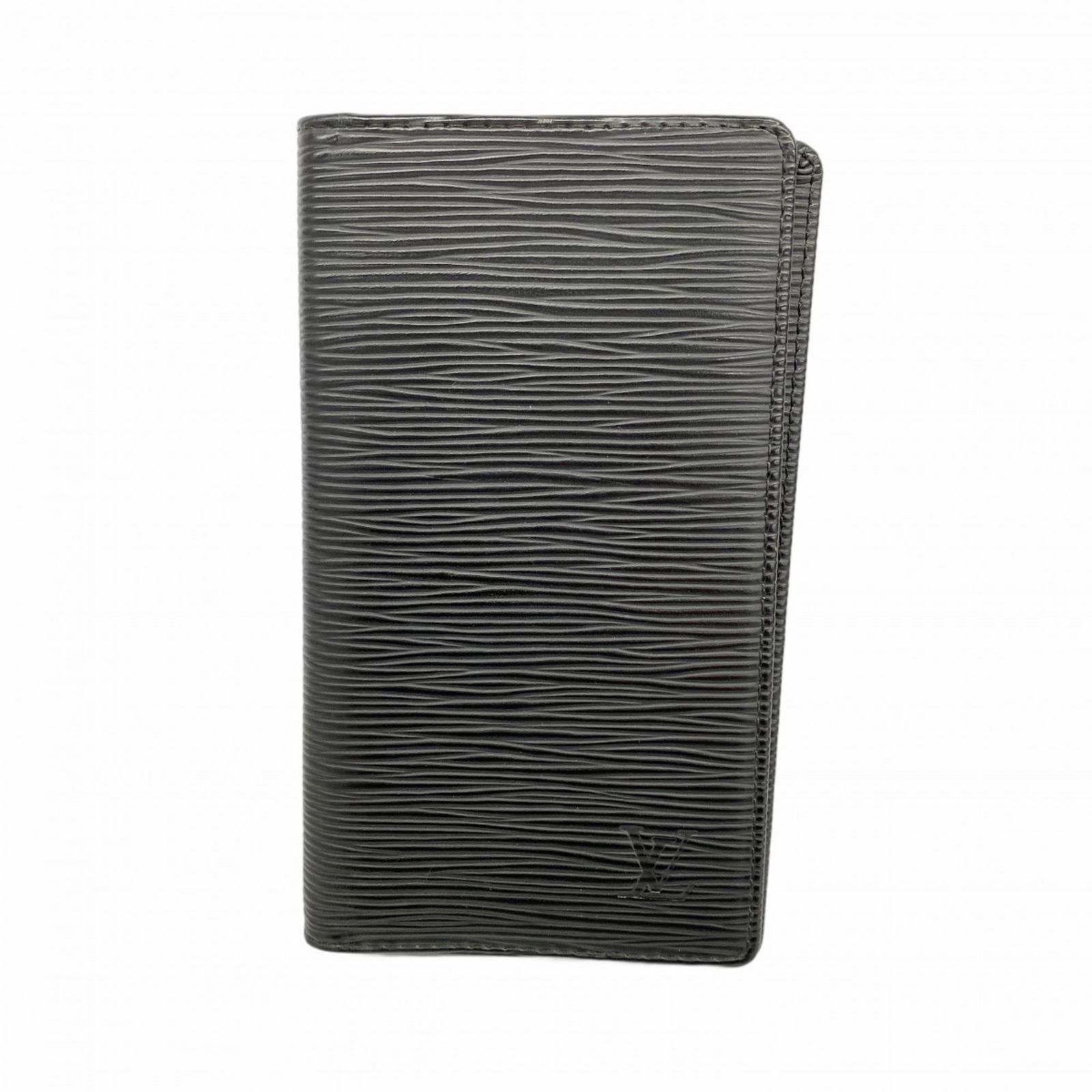 ルイ ヴィトン Louis Vuitton ルイ ヴィトン 手帳カバー エピ アジェンダポッシュ R20522 ノワールメンズ レディース
