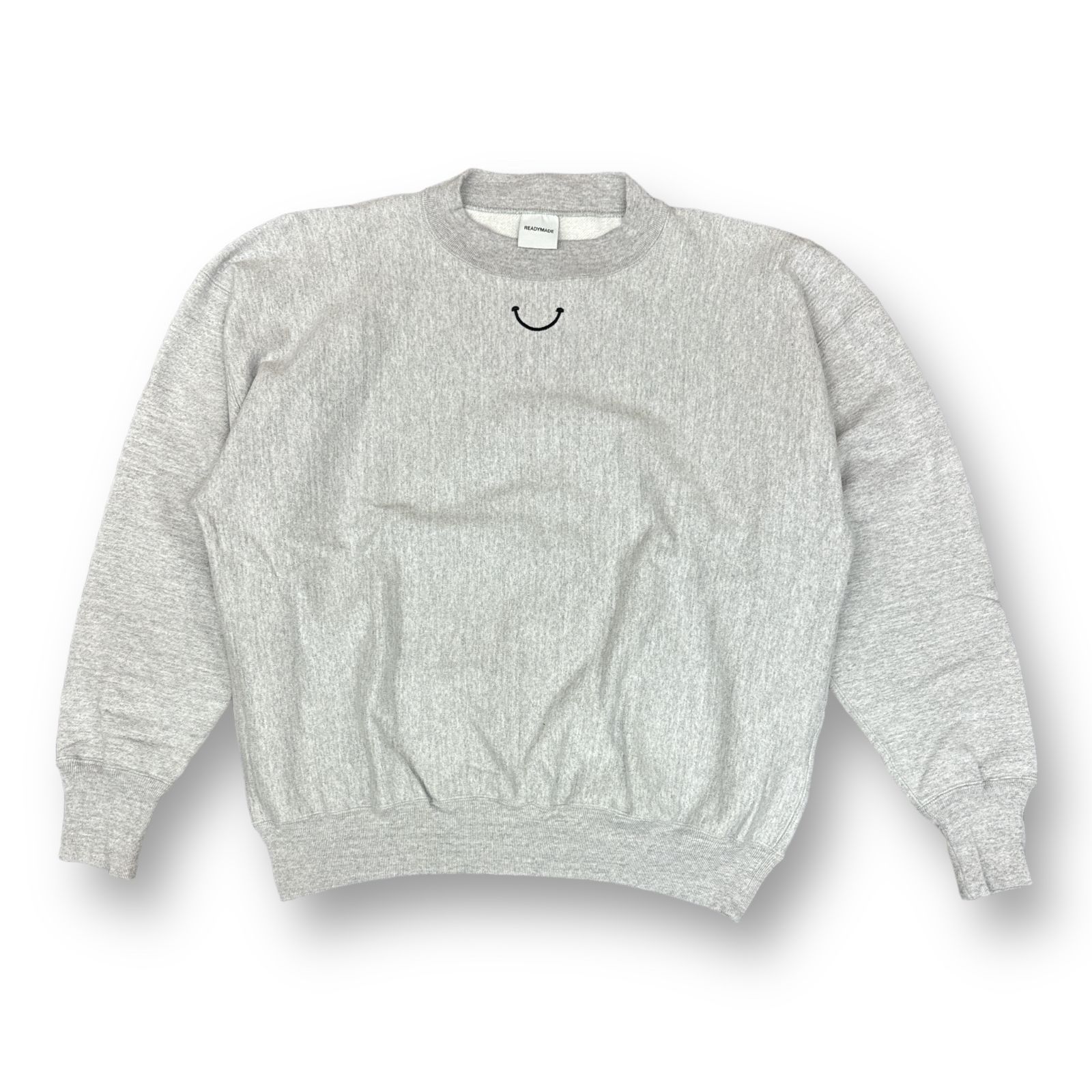トップス READYMADE 23AW SMILE MOCK NECK SWEAT トップス READYMADE 23AW SMILE MOCK NECK SWEAT Readymade mock-neck