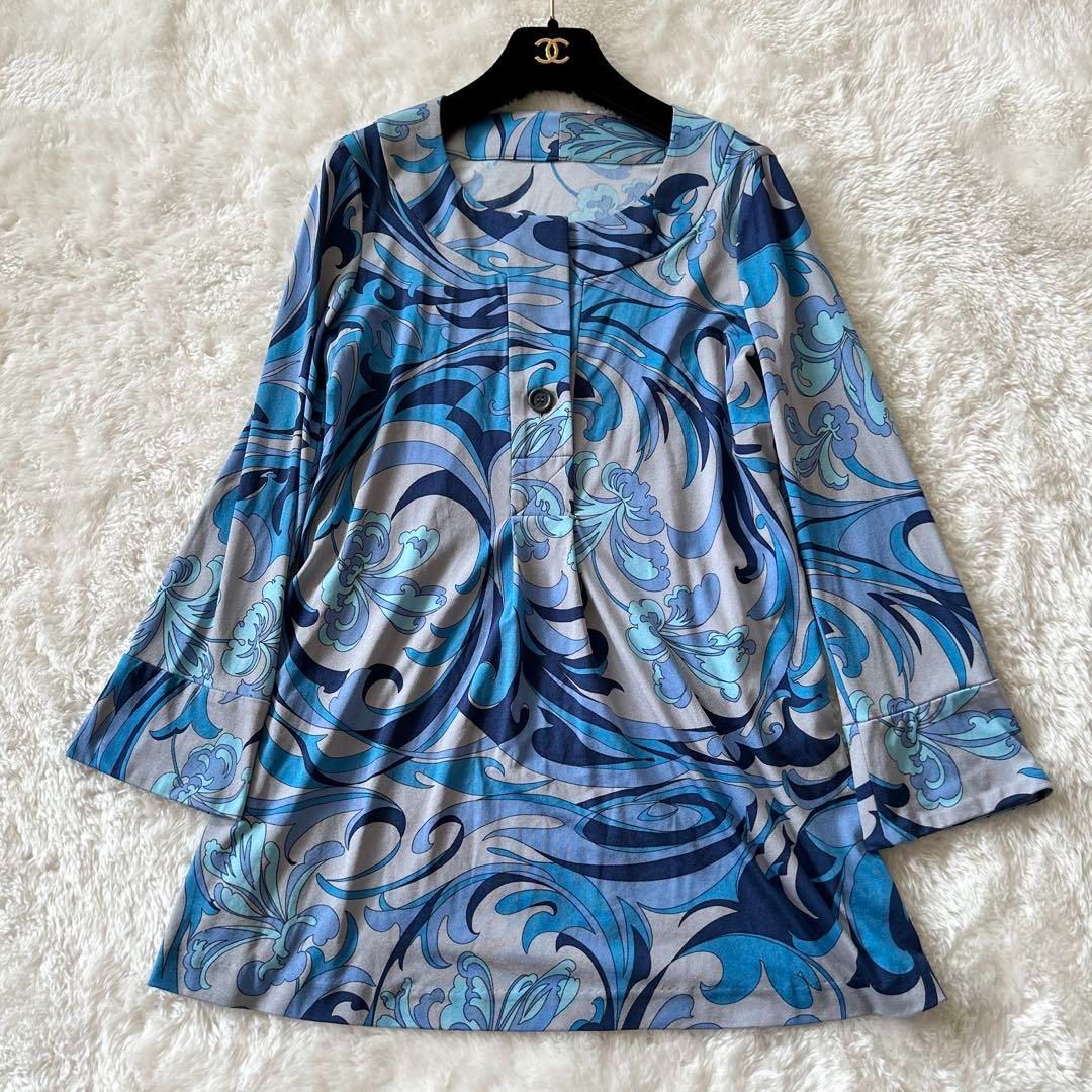 贅沢品 ダーマコレクション DAMAcollection 幾何学模様 S カットソー トップス