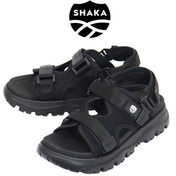 SHAKA シャカ SK-239 CHILL OUT EX スポーツ サンダル BLACK SK003 BLACK US4-約22.0cm