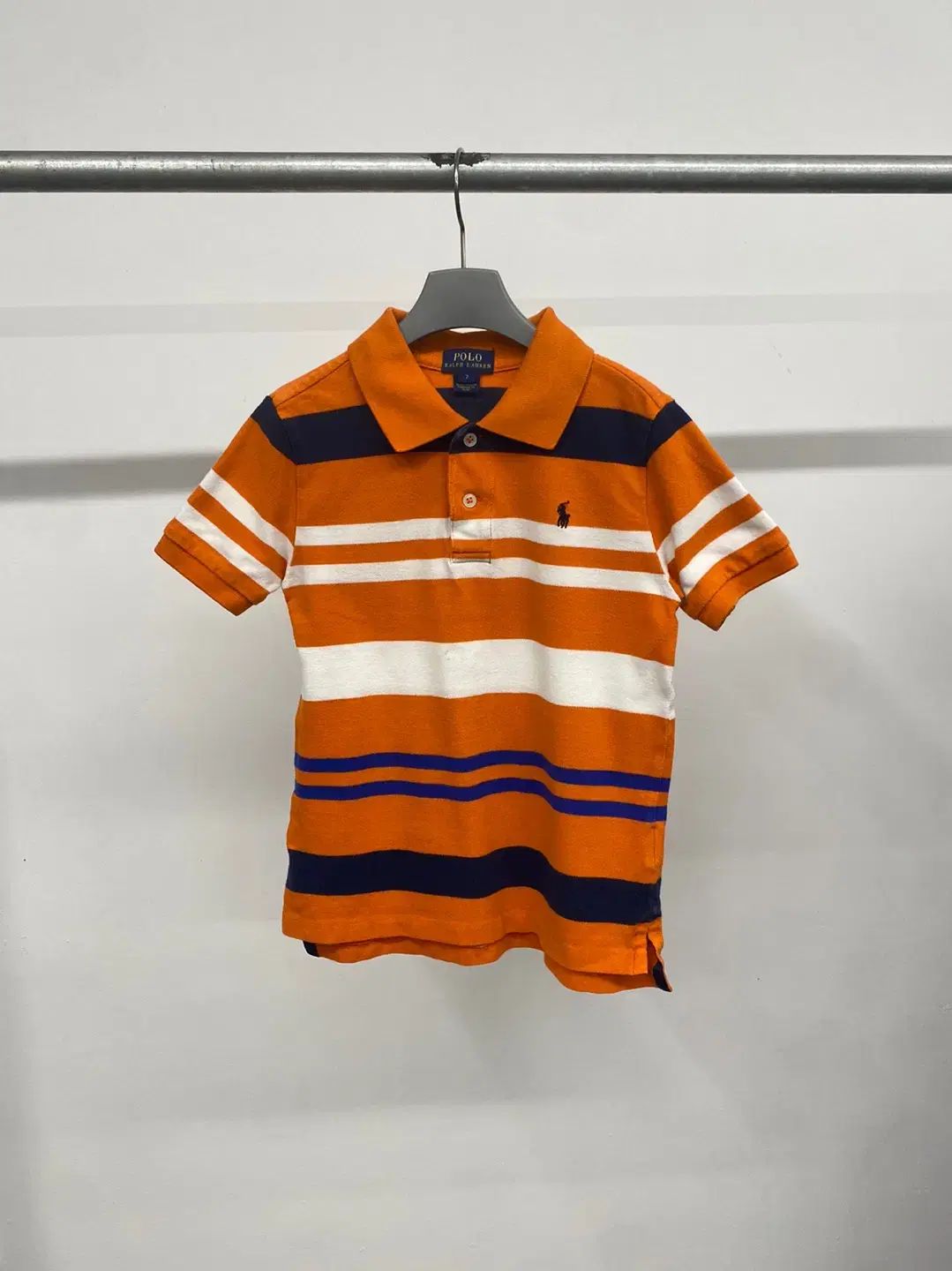 全国無料，大得価 ( 7Y ) ポロ Ralph Lauren(ラルフローレン) キッズ PK シャツ カラーTシャツ 半袖T Tシャツ ピケTシャツ Tシャツ