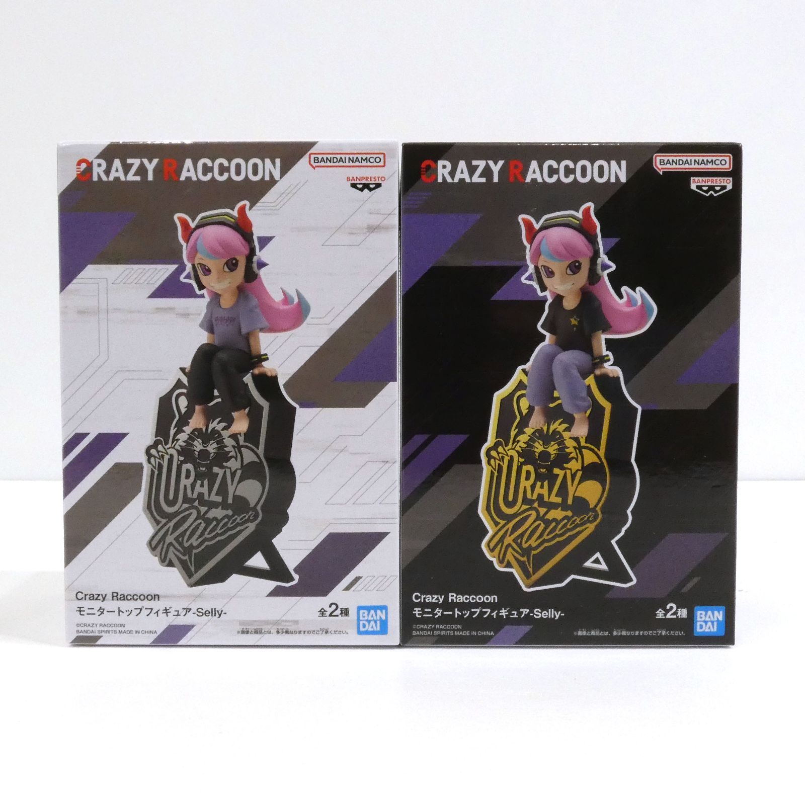 クレイジーラクーン　フィギュア　8体セット 小牧店】未開封 Crazy Raccoon モニタートップフィギュア 8個