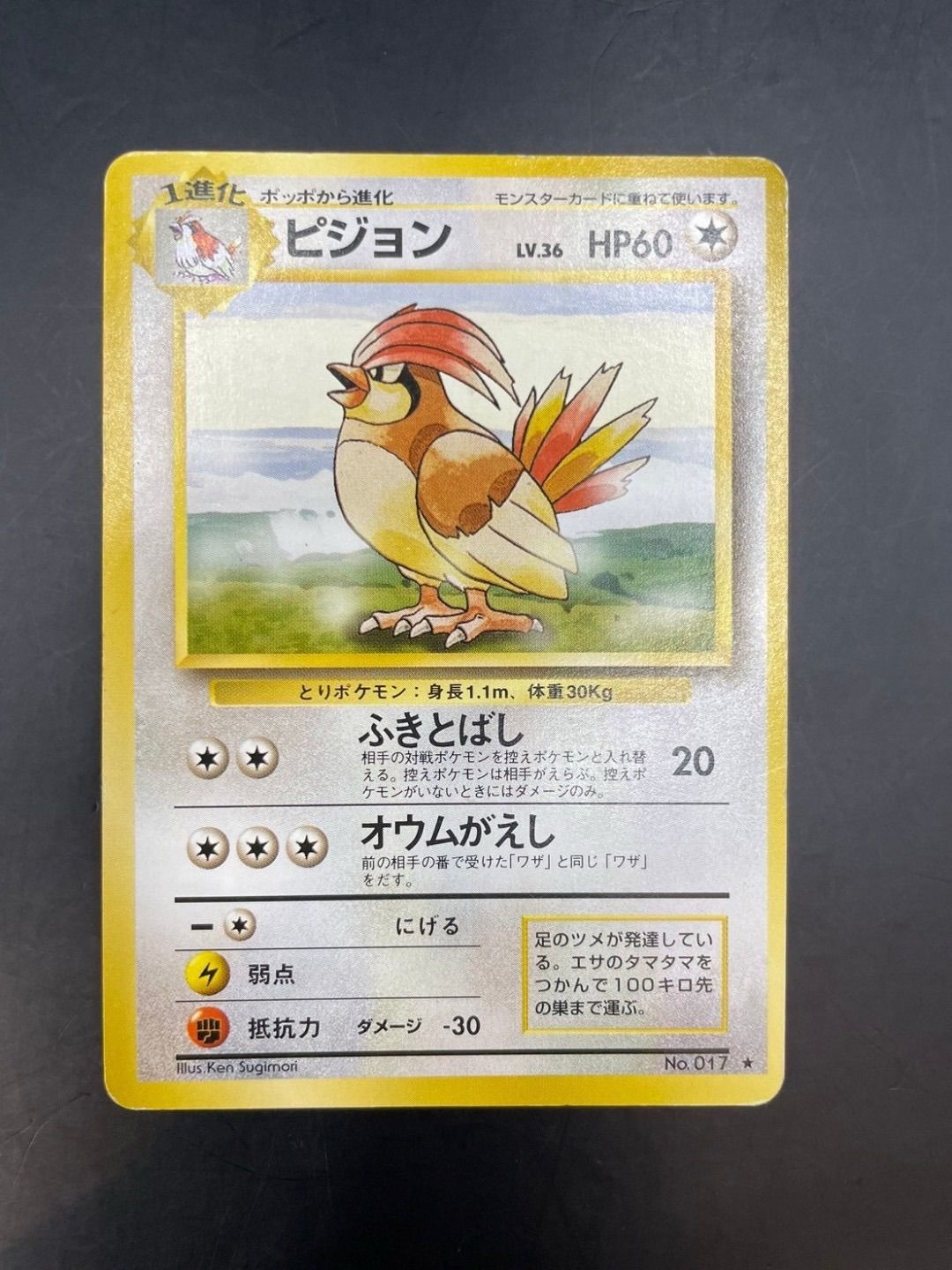 PSA8 ピジョン 旧裏 拡張パック第1弾 初版 017 1996 ピジョン | ポケモンカード(旧裏面) 第1弾 拡張パック