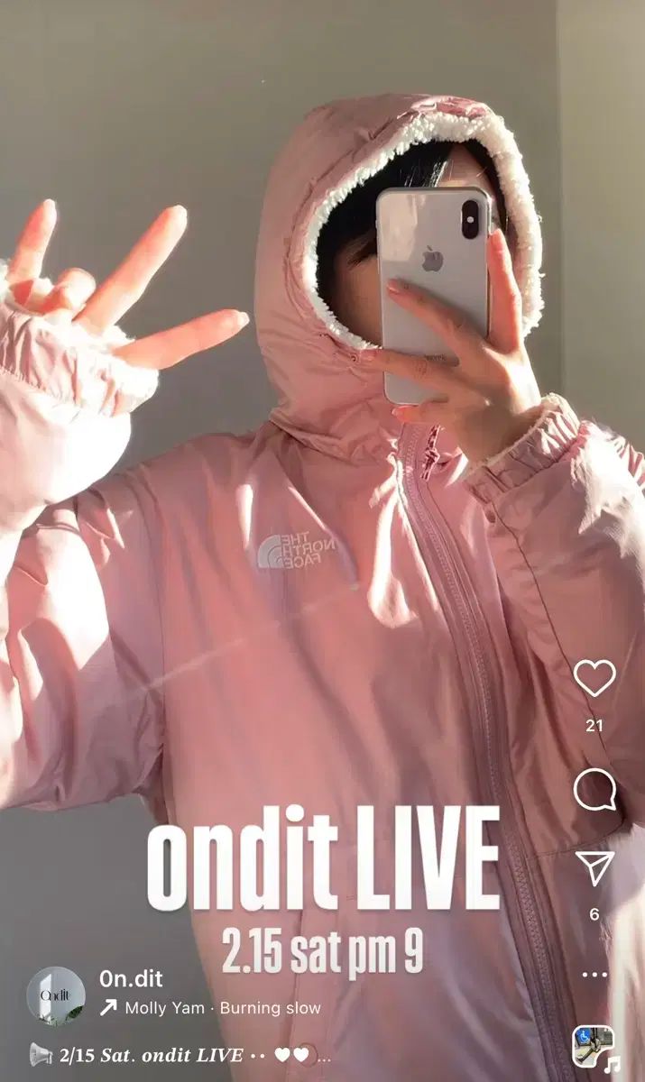 オンディット ヴィンテージ THE NORTH FACE ザノースフェイス ピンク リバーシブル フリース