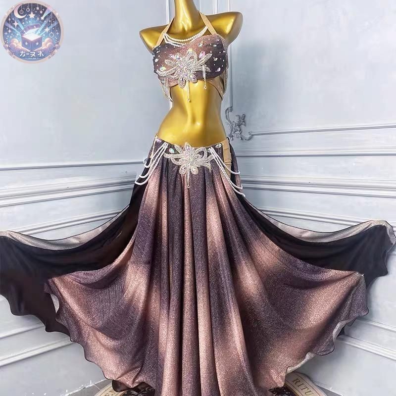 25ヤード ジプシースカート サテン青（丈88 丈詰無料） 25ヤード