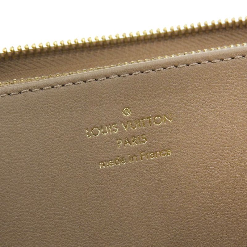 ルイヴィトン LOUIS VUITTON モノグラム エンボス ジッピー