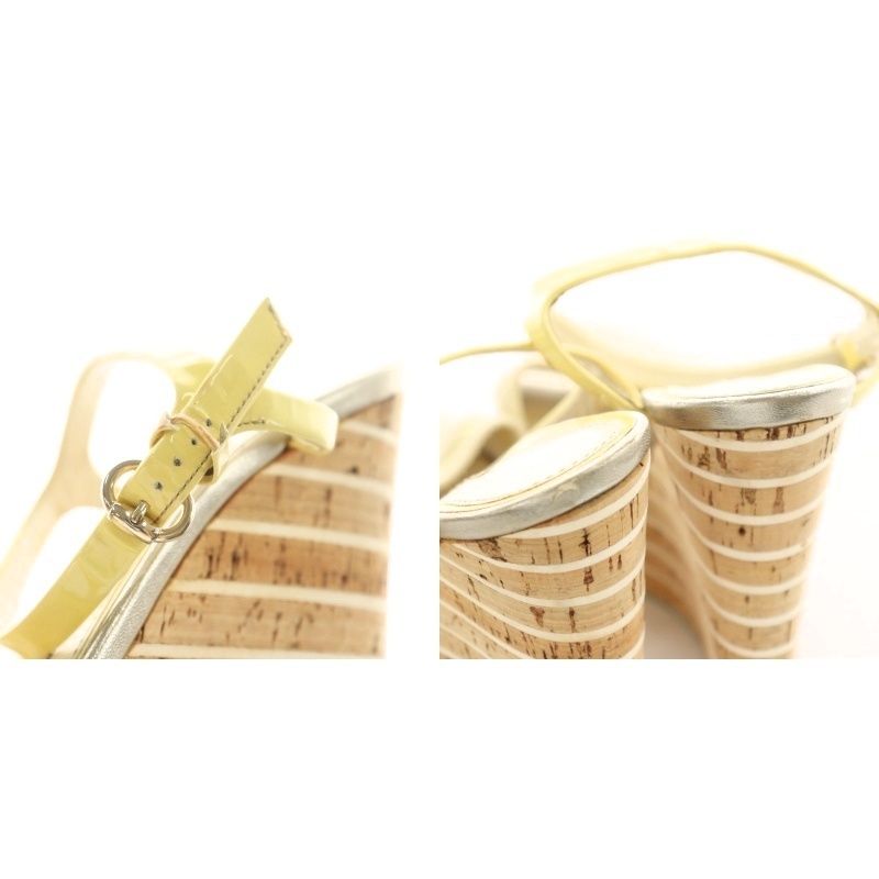 GUCCI・グッチ・サンダル・ゴールド金具・ストラップ・22.5cm相当 GUCCI - GUCCI / グッチ | イタリア製 ゴールド ビット スエード