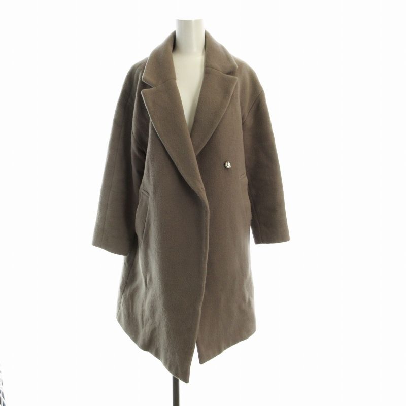 SLOBE IENA ビッグラペルオーバーコート ビッグラペルオーバーコート スローブイエナ（SLOBE IENA）