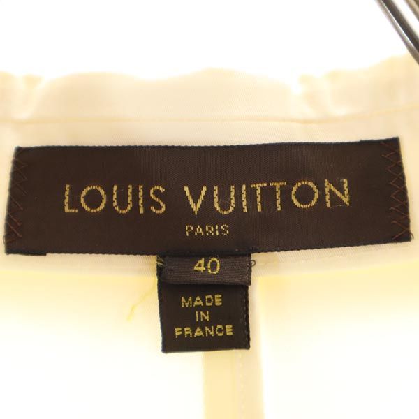 ルイヴィトン フランス製 ジャケット 40 アイボリー系 LOUIS VUITTON レディース   【230902】