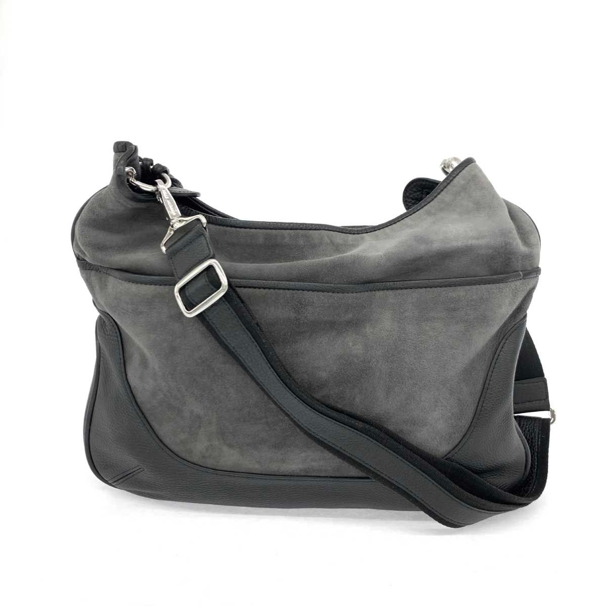 PELLE MORBIDA ペッレモルビダ ワンショルダーバッグ グレー 